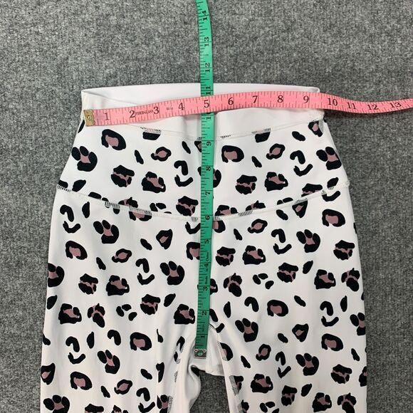 Allfenix High Rise Legging Womens XS Extra Large Snow Leopard Stretch Pull On - Picture 6 of 11